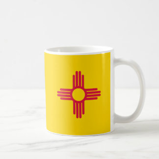 Mug Drapeau de l'État du Nouveau-Mexique Zia Soleil