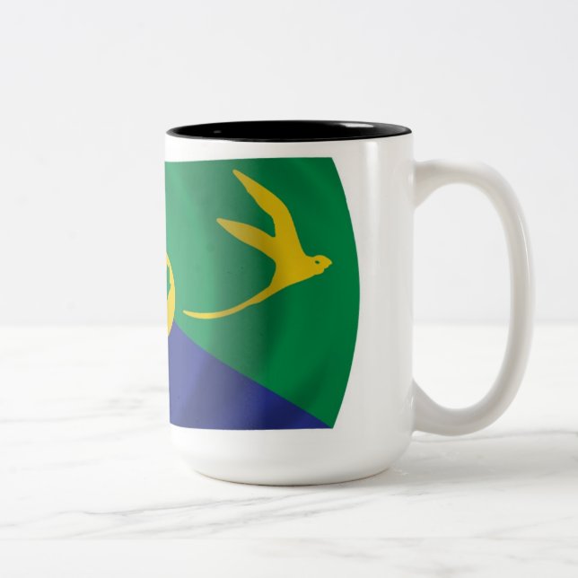 Mug Drapeau de l'Île Christmas (Droit)