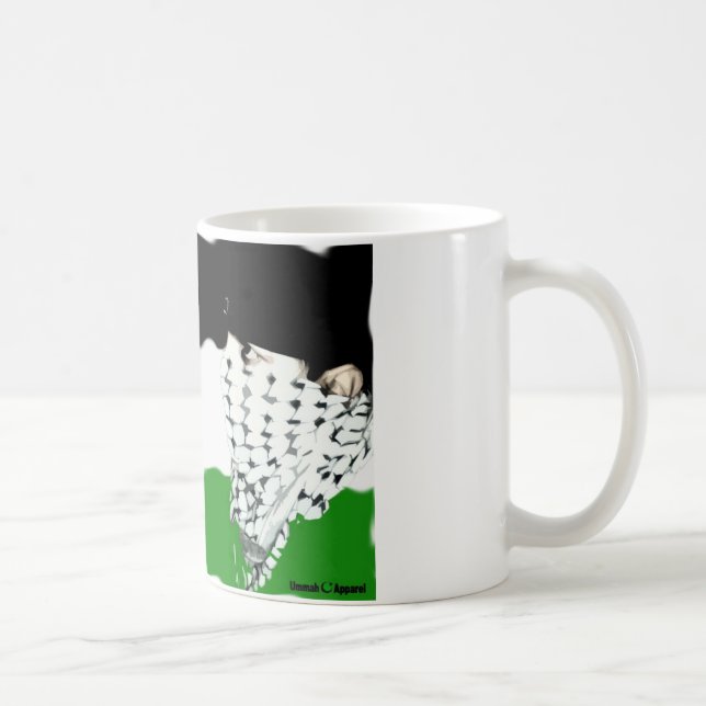 Mug Drapeau de l'Intifada palestinienne (Droite)