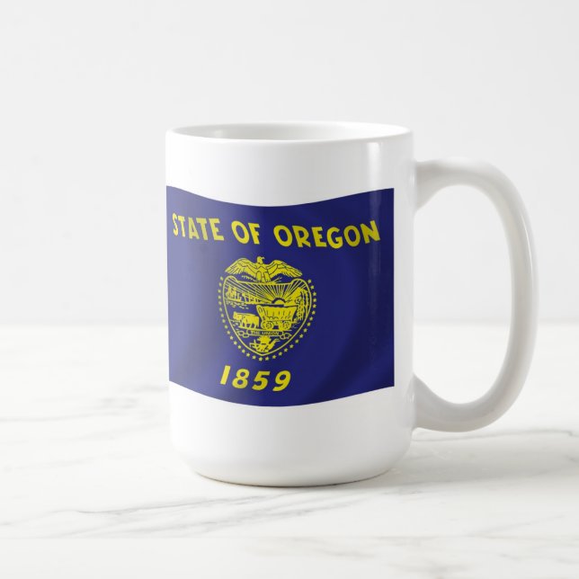Mug Drapeau de l'Oregon (Droite)