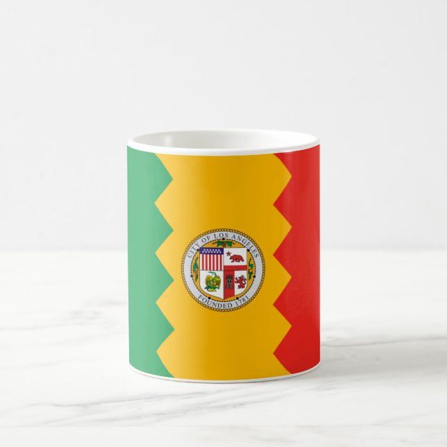 Mug Drapeau de Los Angeles (Centre)