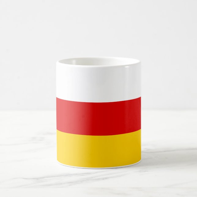 Mug Drapeau de l'Ossétie du Sud (Centre)