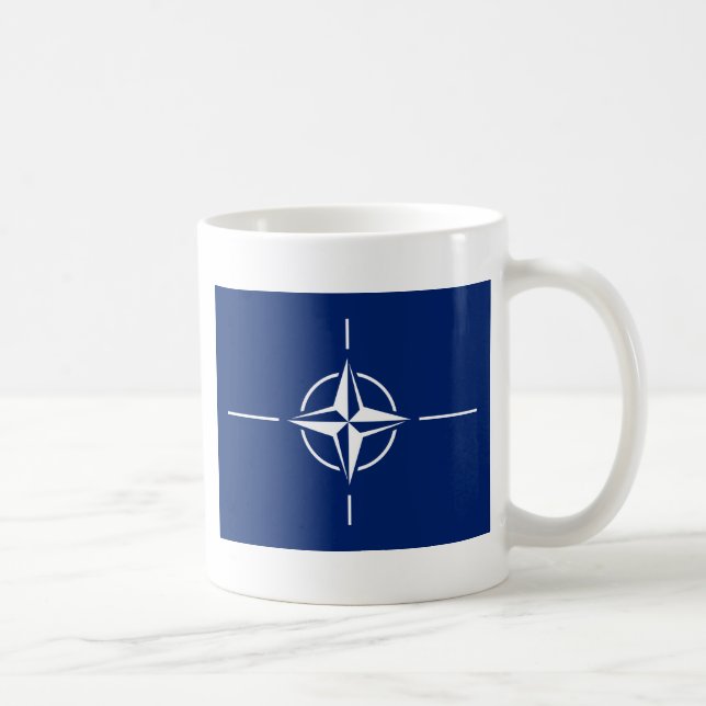 Mug Drapeau de l'OTAN (Droite)