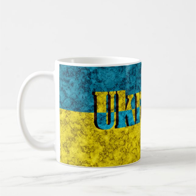 Mug Drapeau de l'Ukraine (Gauche)