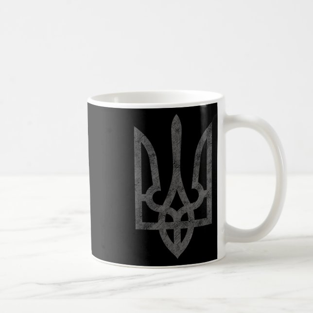 Mug Drapeau de l'Ukraine Armée ukrainienne Symbole du  (Droite)