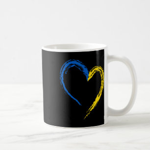 Mug Drapeau de l'Ukraine Cœur Vintage Amoureux ukraini