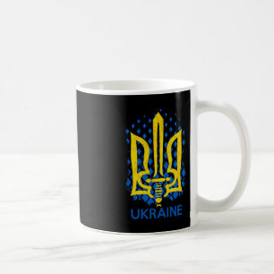 Mug Drapeau de l'Ukraine - Je suis avec l'Ukraine Drap