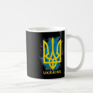Mug Drapeau de l'Ukraine Symbole Amour Paix Et Bonne C