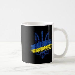 Mug Drapeau de l'Ukraine Trident Patriotique Héritage