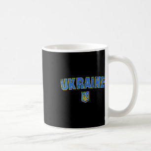 Mug Drapeau de l'Ukraine Vintage Hommes Femmes Enfants