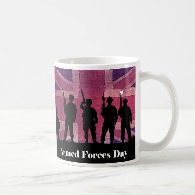 Mug Drapeau de l'Union de la Journée des Forces armées (Droite)