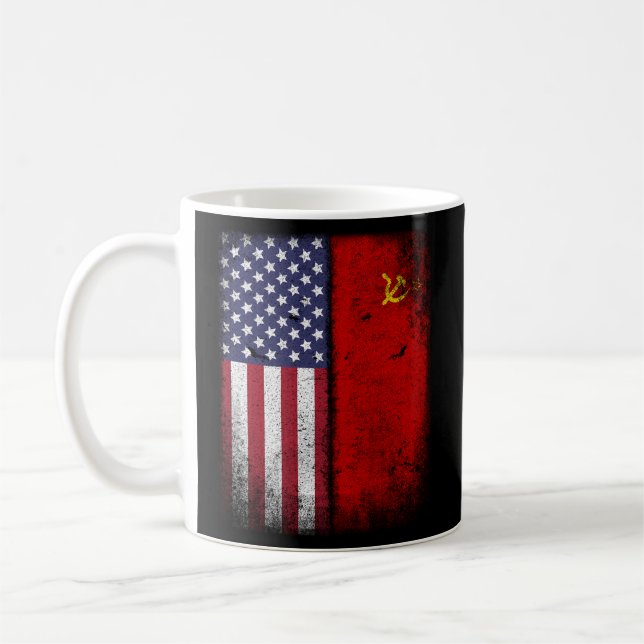 Mug Drapeau De L'Union Soviétique Marteau Socialiste F (Gauche)