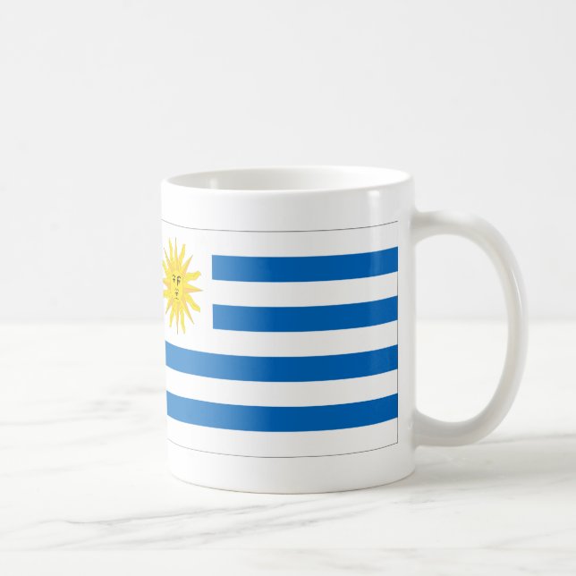 Mug drapeau de l'Uruguay (Droite)