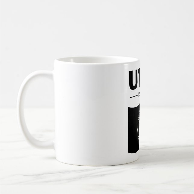 Mug Drapeau de l'Utah États-Unis (Gauche)