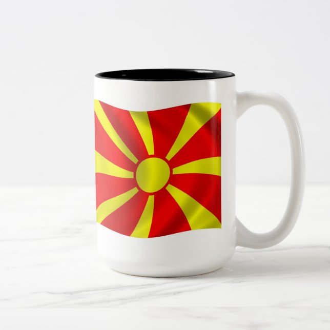 Mug Drapeau de Macédoine (Droit)