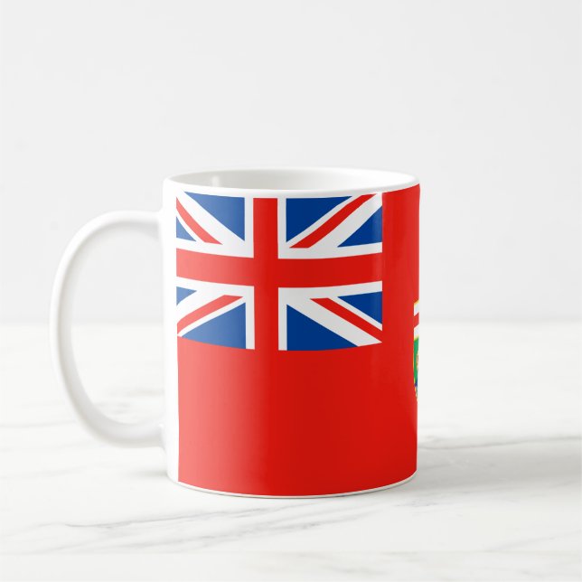 Mug Drapeau de MANITOBA (Gauche)