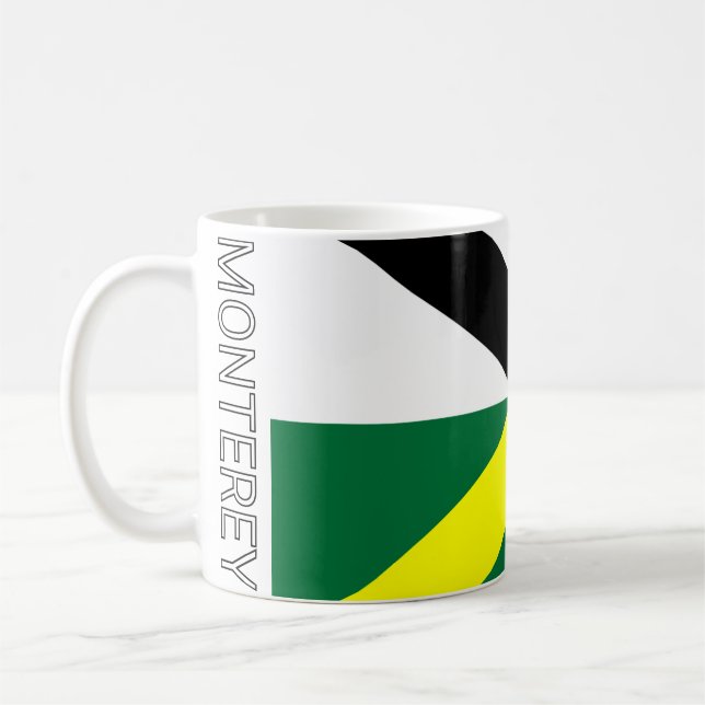 Mug Drapeau de Monterey, Californie (Gauche)