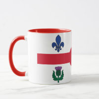 Drapeau de Montréal (Québec)