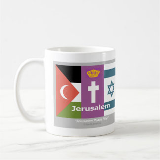 Mug Drapeau de paix de Jérusalem