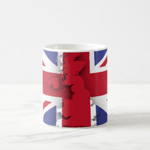 Mug Drapeau de pays de la Grande-Bretagne