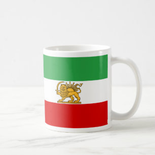 Mug Drapeau de Perse/de Iran (1964-1980)