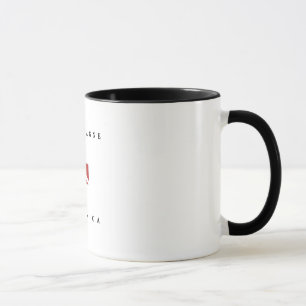 Mug Drapeau de piqué de scaphandre de Champagne