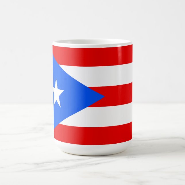 Mug Drapeau de Porto Rico (Centre)