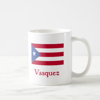 Mug Drapeau de Portoricain de Vasquez