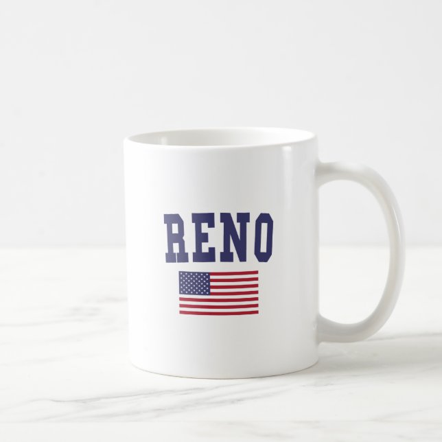Mug Drapeau de Reno USA (Droite)