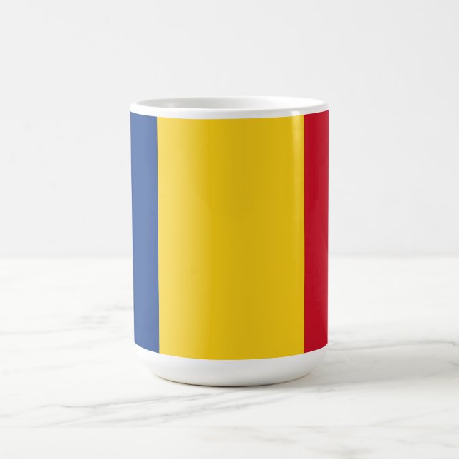 Mug Drapeau de Roumanie (Centre)
