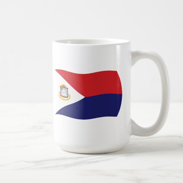 Mug Drapeau de Saint-Martin (Droite)