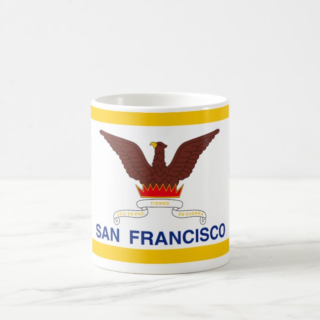 Mug Drapeau de San Francisco (Centre)