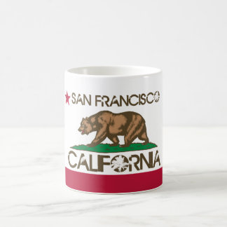 Mug Drapeau de San Francisco la Californie
