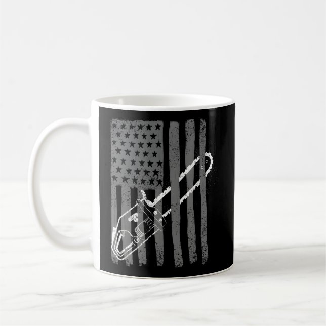 Mug Drapeau de scie à mâchoire (Gauche)