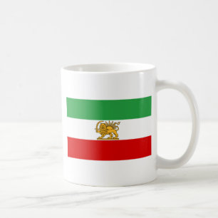Mug Drapeau de Shah de 1964-1980) شیروخورشید