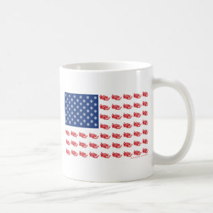 Mug Drapeau de Snowmobile