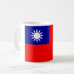 Mug Drapeau de Taïwan : République de Chine, Taipei ch