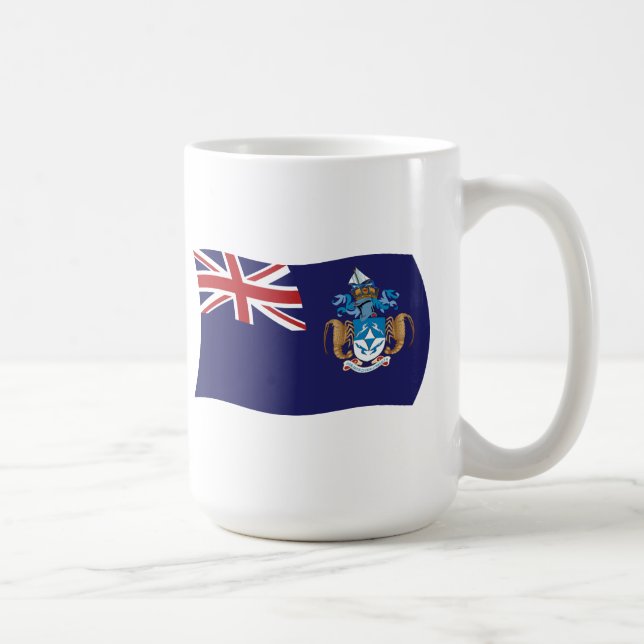Mug Drapeau de Tristan da Cunha (Droite)
