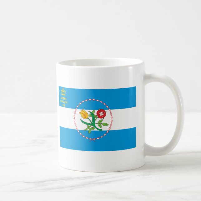 Mug Drapeau de ville de la Reine (Droite)