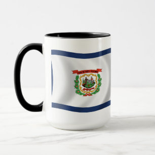 Mug Drapeau de Virginie-Occidentale