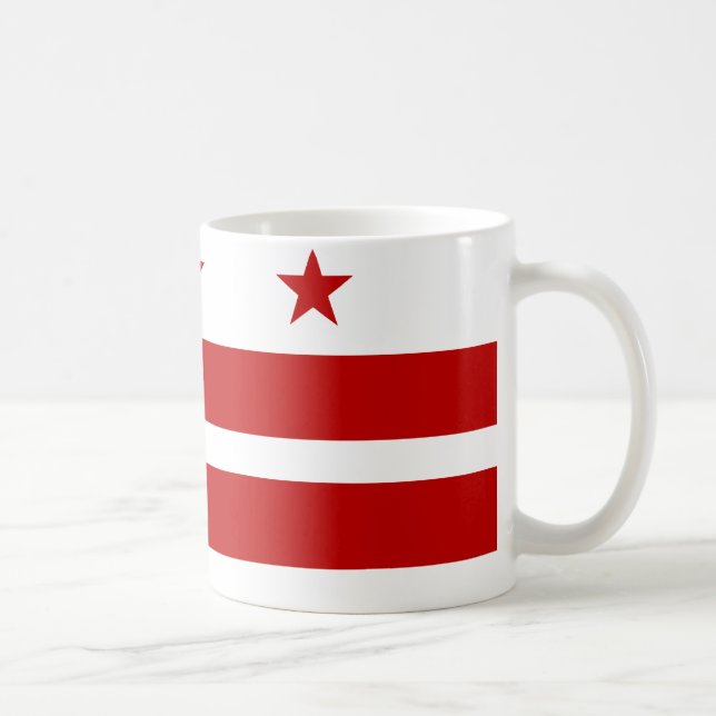 Mug Drapeau de Washington DC (Droite)