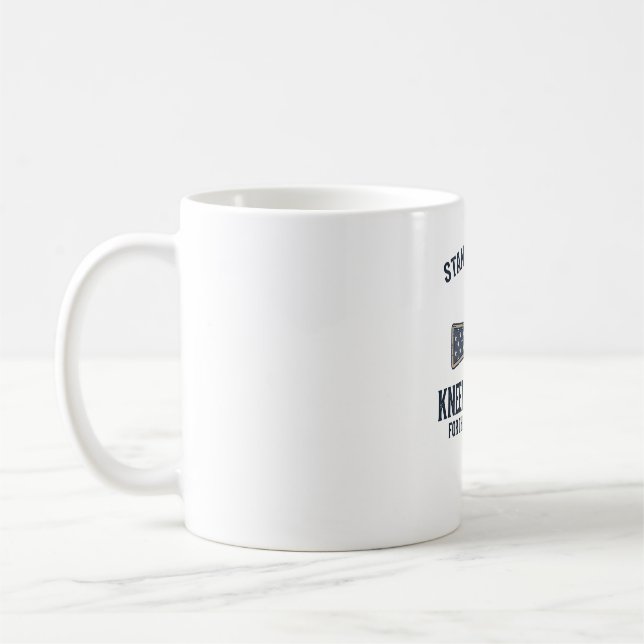Mug Drapeau debout pour la conception de croix patriot (Gauche)