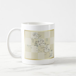 Mug Drapeau des Bahamas + Musique de carte
