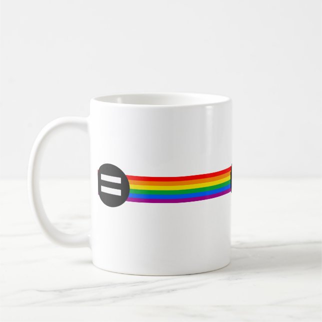 Mug Drapeau des droits des homosexuels (Gauche)
