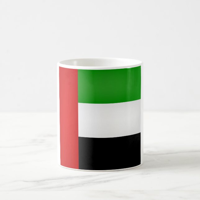 Mug Drapeau des Émirats arabes unis cool (Centre)