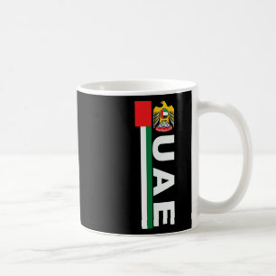 Mug Drapeau des Émirats arabes unis de style football