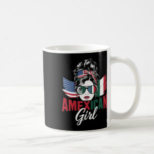 Mug Drapeau des États-Unis moitié mexicain moitié amér