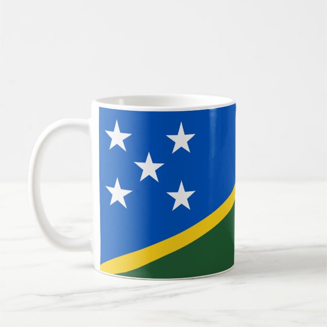 Mug Drapeau des Îles Salomon (Gauche)