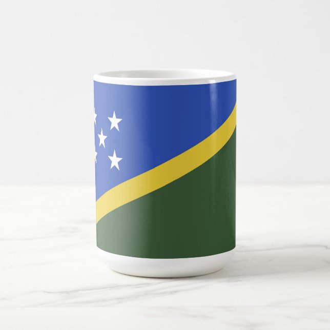Mug Drapeau des Îles Salomon (Centre)