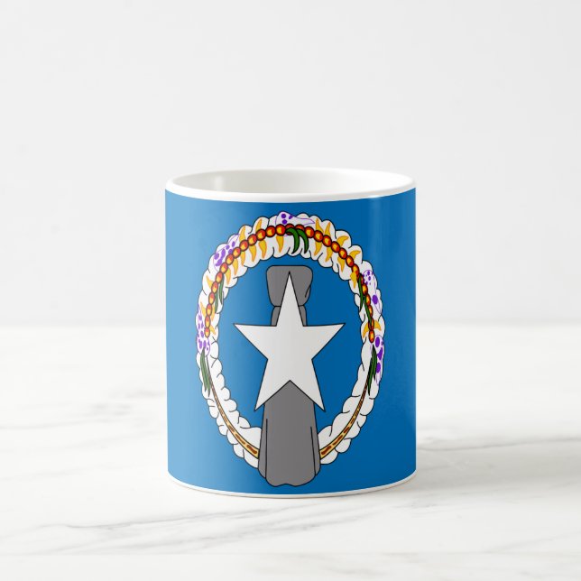 Mug Drapeau des Mariannes du Nord (Centre)